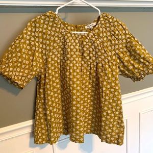 Madewell pullover blouse